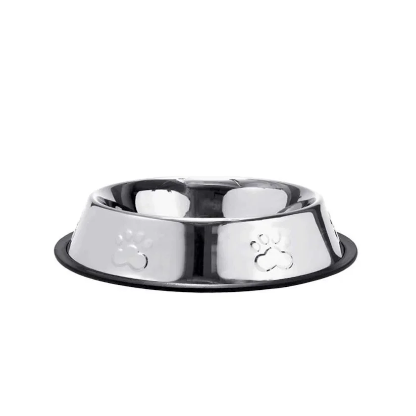 Comedouro Cães American Pets Inox Natural Auto Relevo 480ml