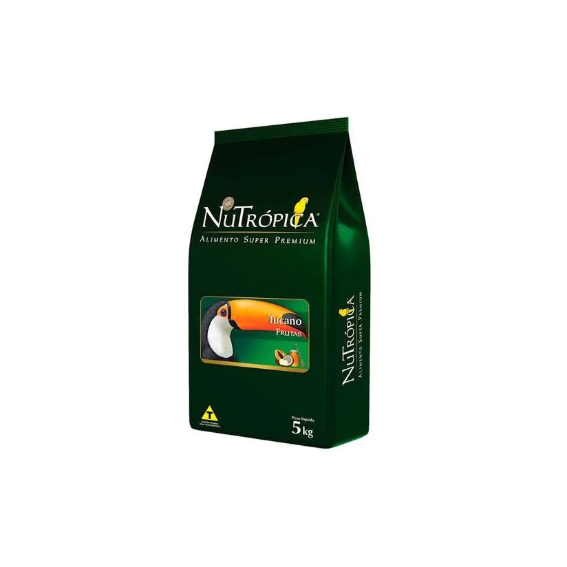 Ração para Tucanos com Frutas Nutrópica 5kg