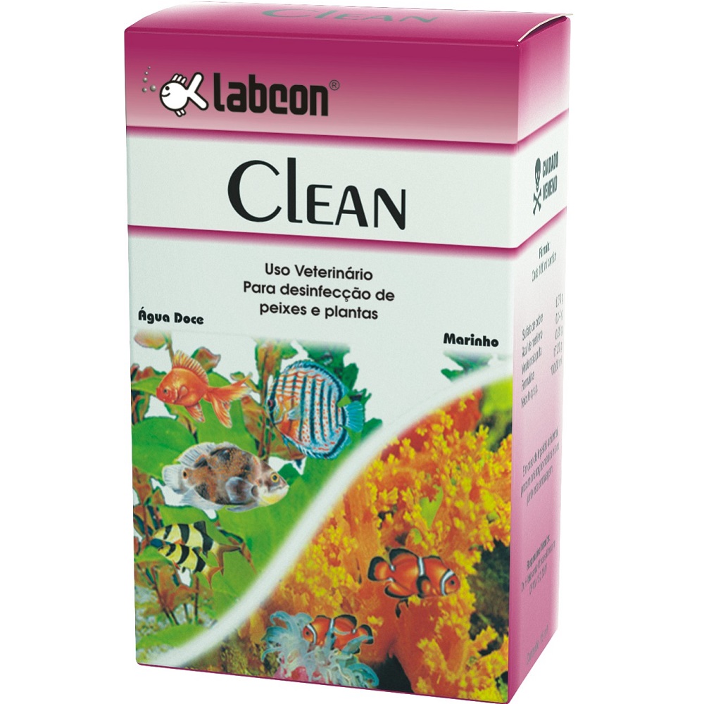 Condicionador De Água Para Aquário Clean Labcon 15ml