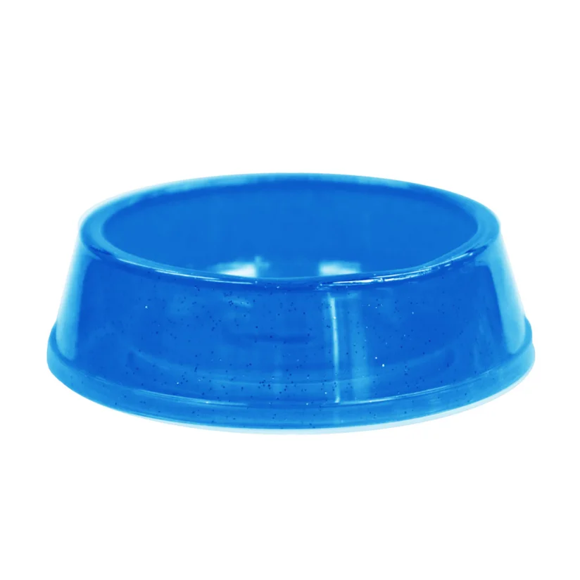 Comedouro Gatos Pet Toys Azul Transparente Gitter 160ml