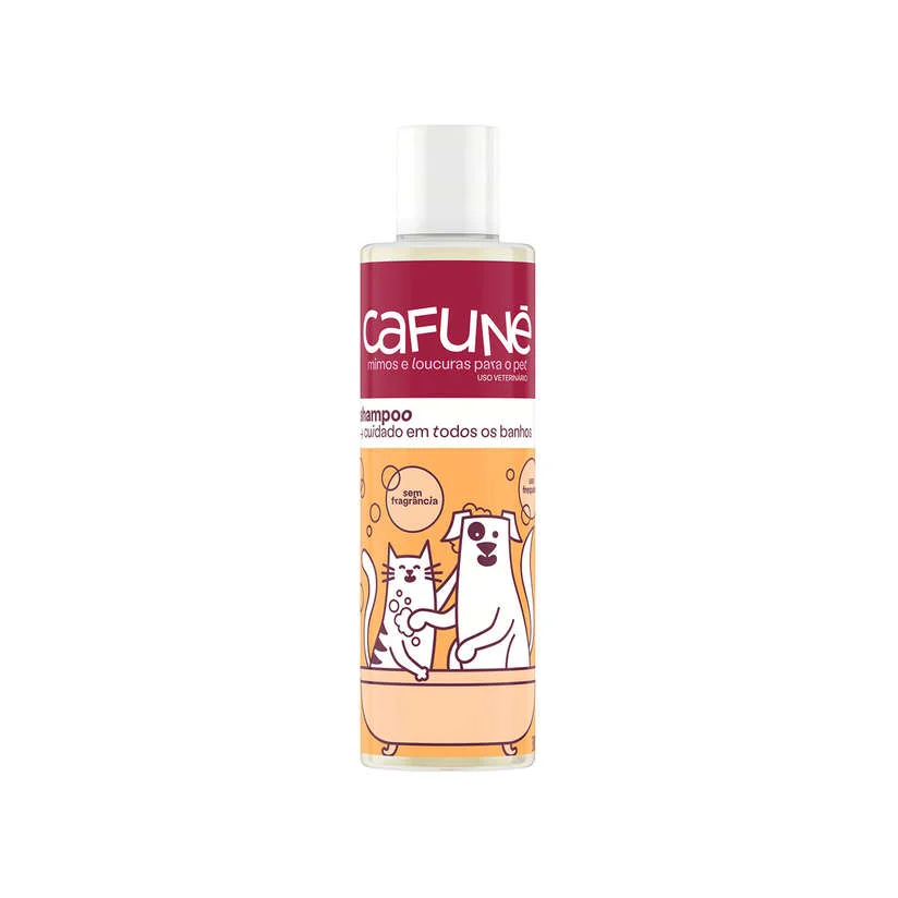 Shampoo Cães e Gatos Uso Frequente Cafuné 300ml