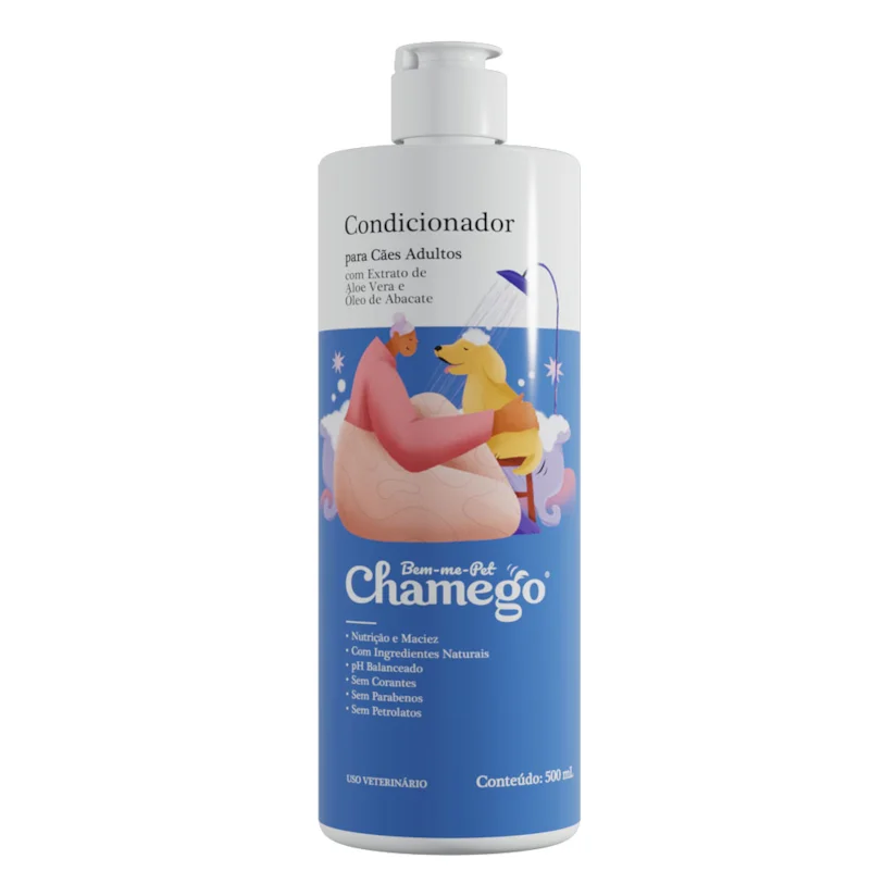 Condicionador Cães Chamego Adultos 500ml