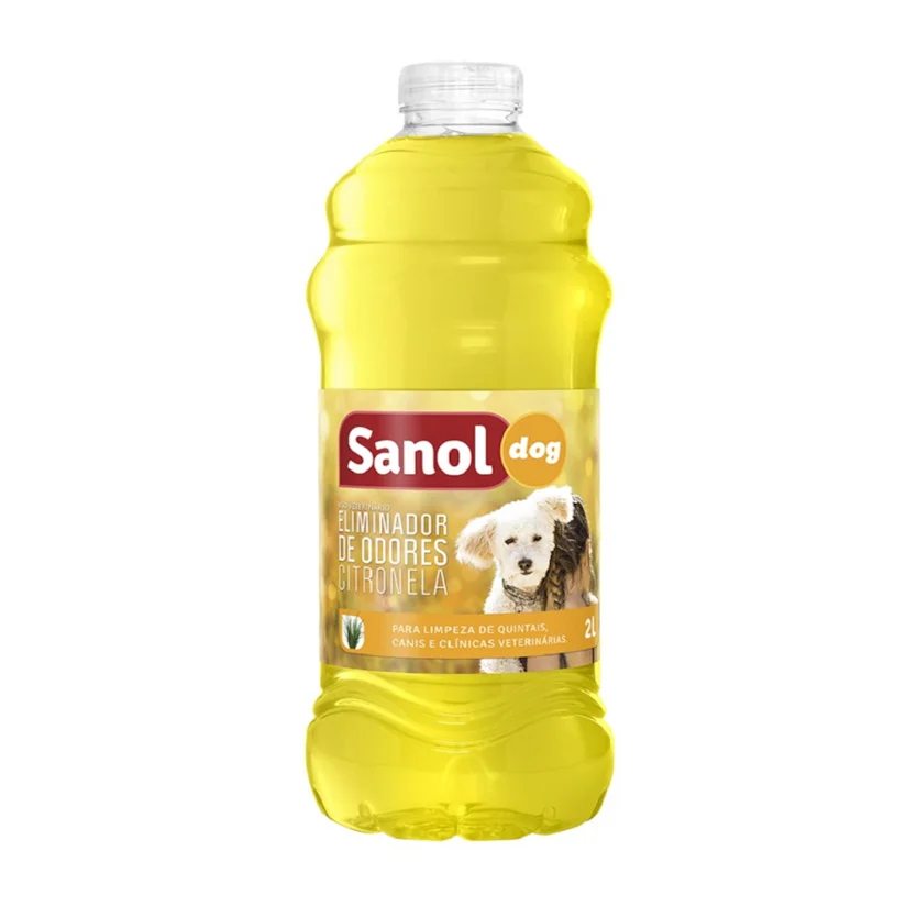 Eliminador de Odores Sanol Dog Cintronela 2L
