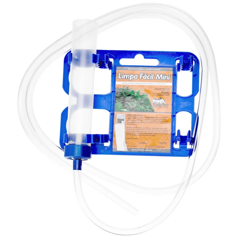 Sifão Para Aquário Limpaquarium Tudo Pet Mini