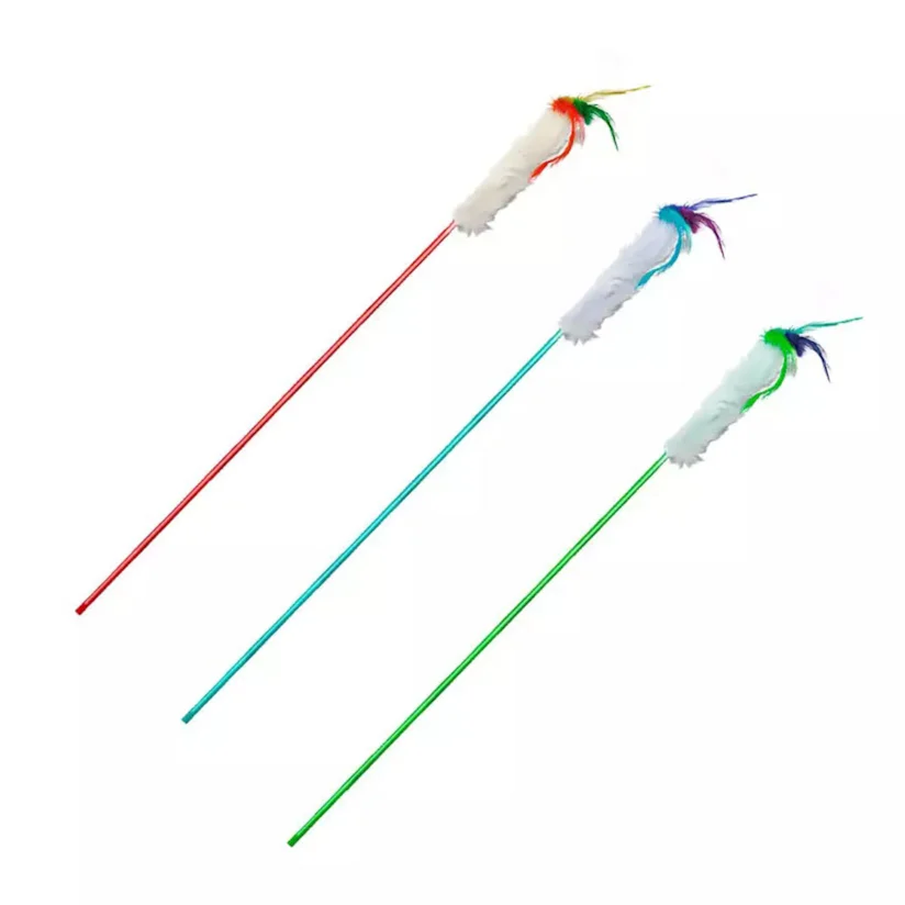 Brinquedo Vara com Cilindro Para Gatos Napi