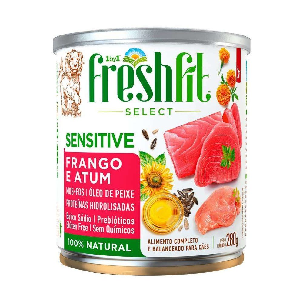 Ração Úmida Para Cães Spin Pet Freshfit Select Sensitive 280g