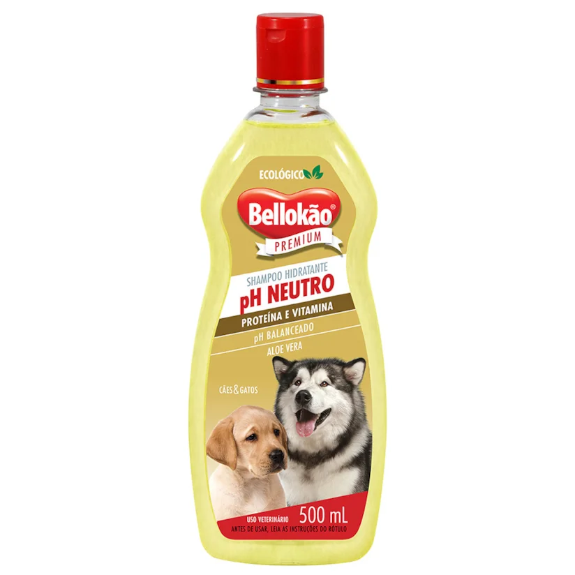 Shampoo Neutro Bellokao Premium 500ml
