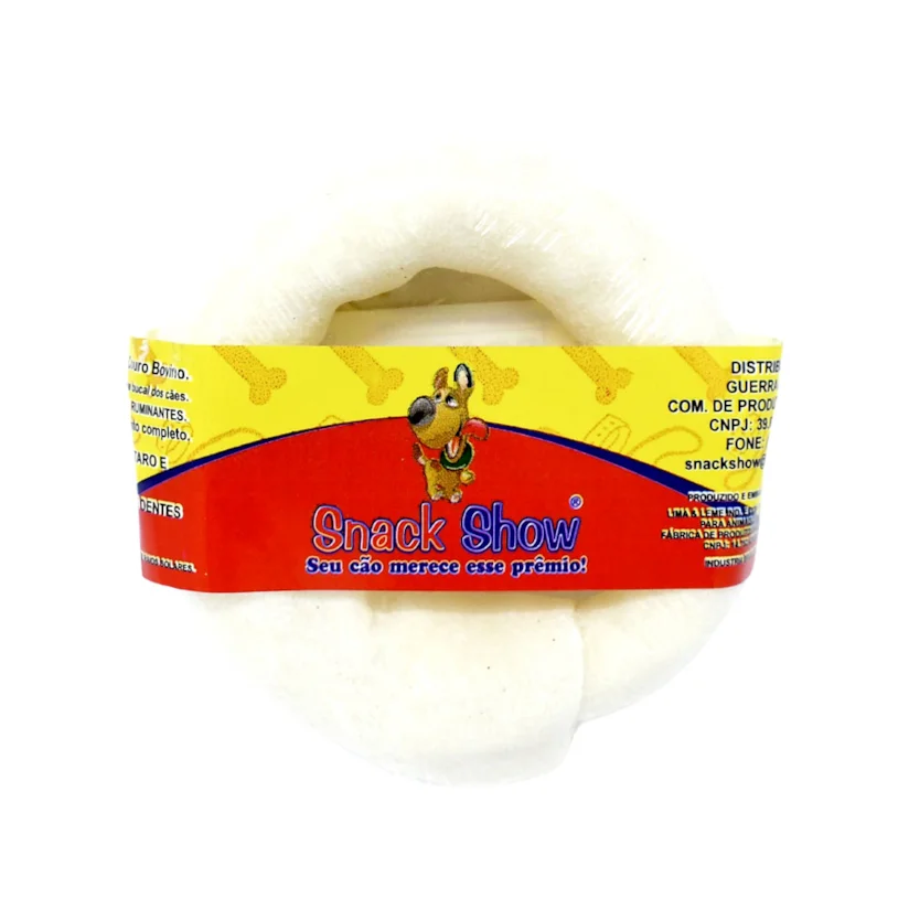Osso Snack Show Cães Donuts 3 Shrink com 1 Unidades