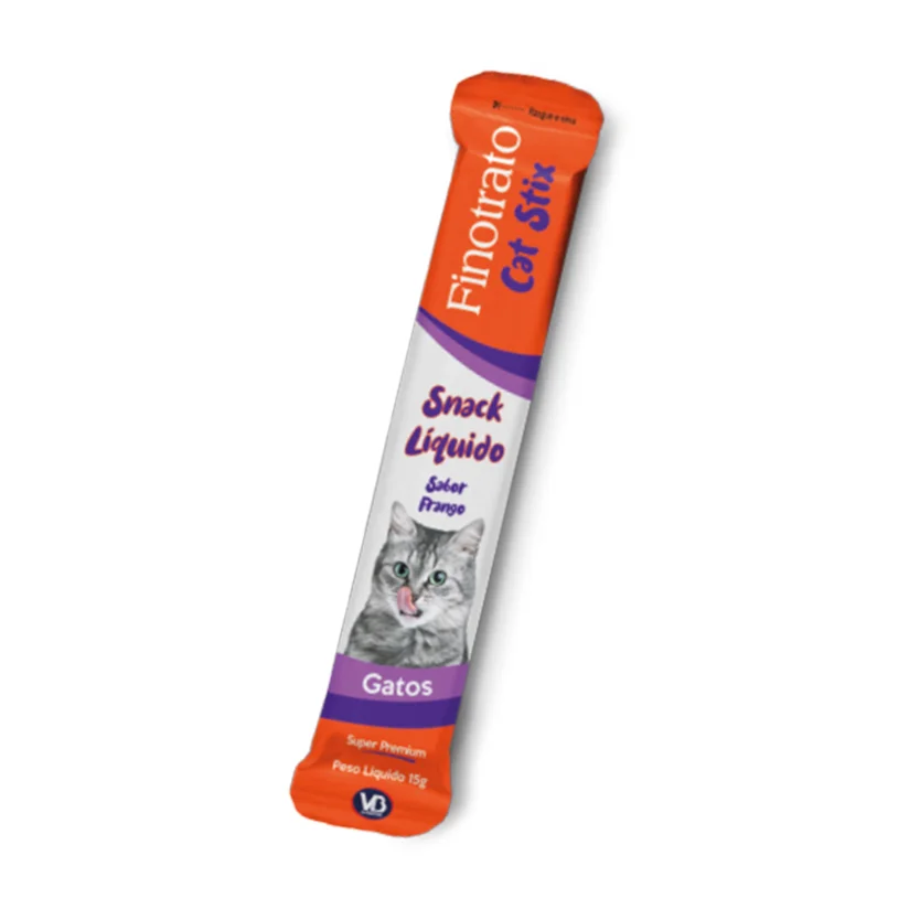 Snack Finotrato Cat Stix Frango 15g