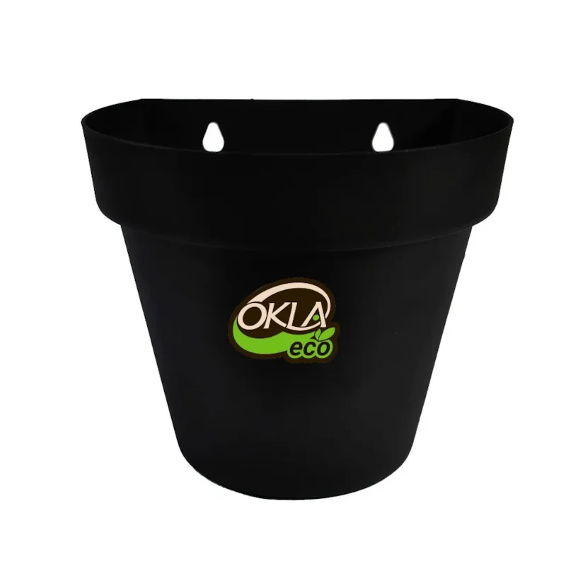 Vaso Parede Bari Eco Preto Okla 2,7L