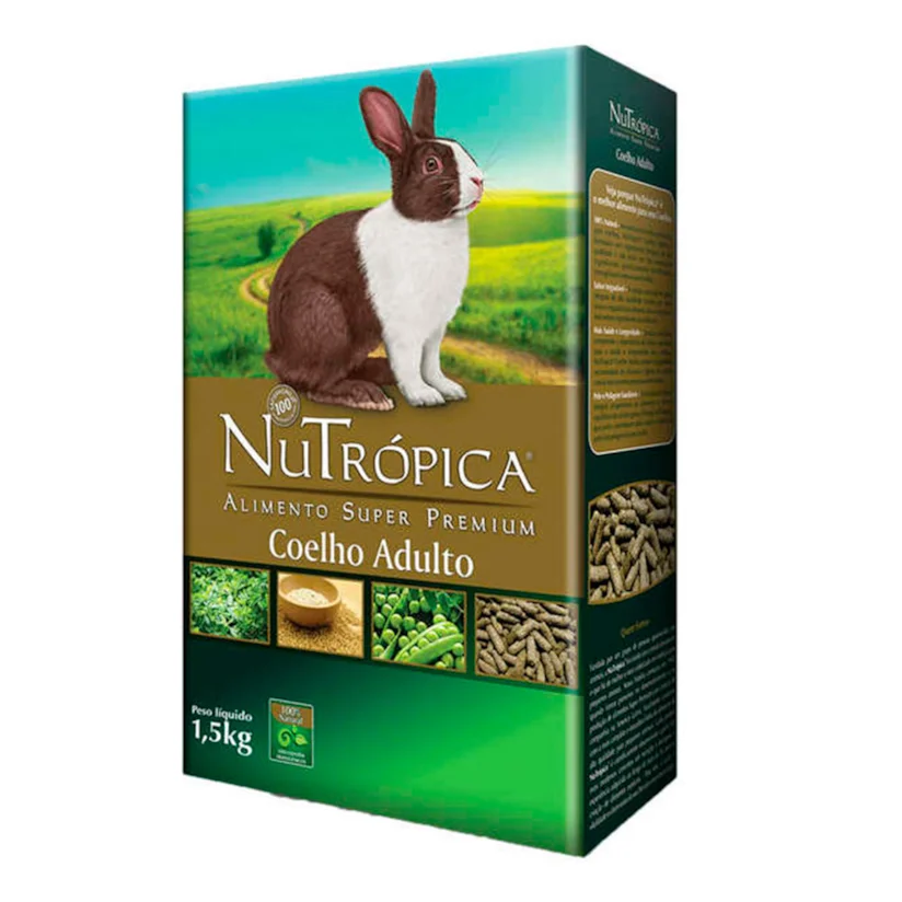 Ração para Coelho Adulto Nutrópica 1,5kg