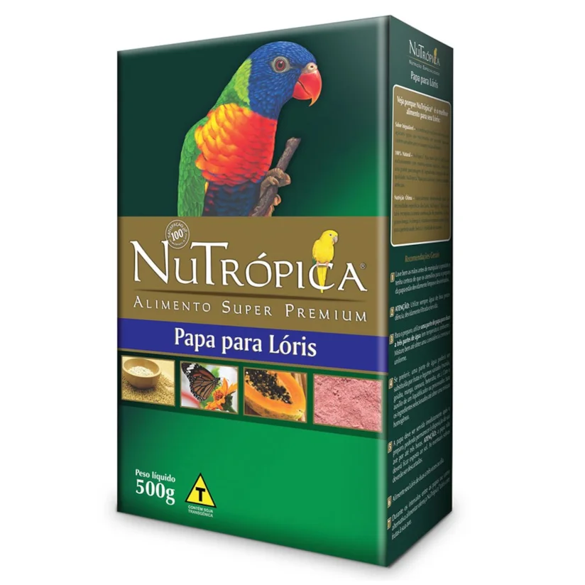 Ração para Lóris Papinha Nutrópica 500g