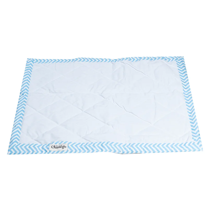 Tapete Higiênico Reutilizável Chamego Azul 70x50cm