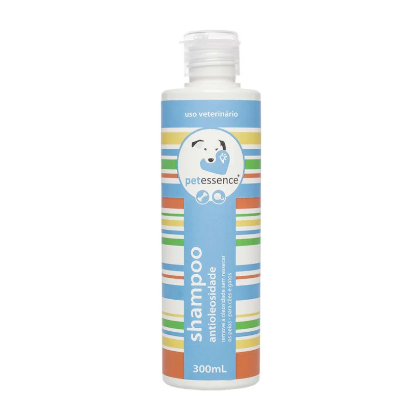Shampoo Pet Essence Antioleosidade para Cães e Gatos 300 ml