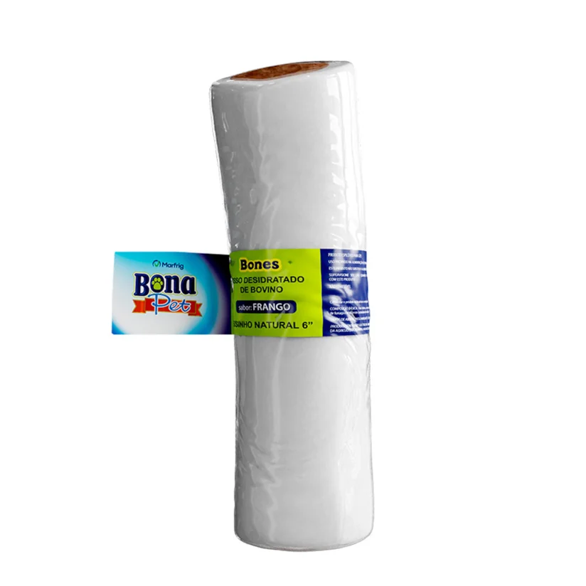 Osso Bonapet para Cães Natural Recheado Sabor Frango 6