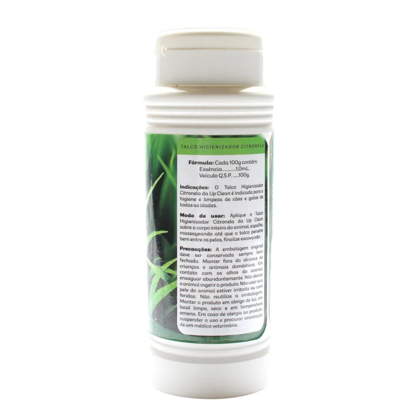 Talco Higienizador Up Clean Citronela 100g