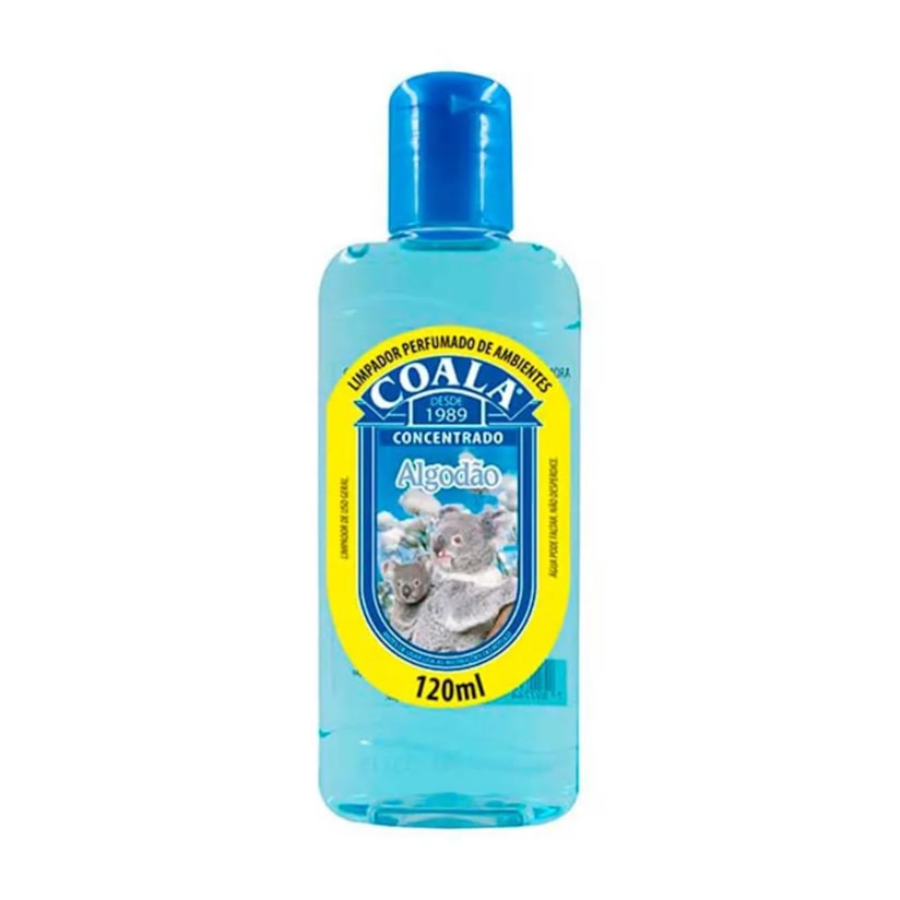 Combo Coala Limpadores 120ml Hortela e Algodao