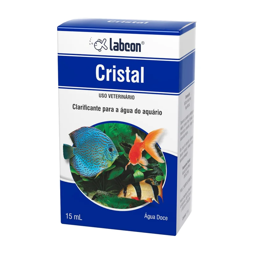 Condicionador De Água Para Aquário Cristal Labcon 15ml