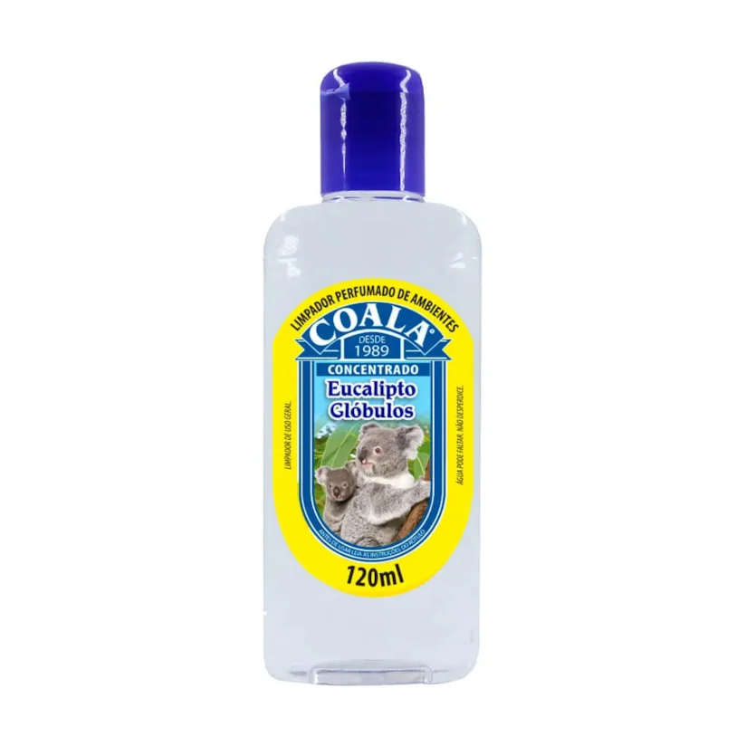 Essência Limpeza Concentrada Glóbulos Eucalipto Coala 120ml