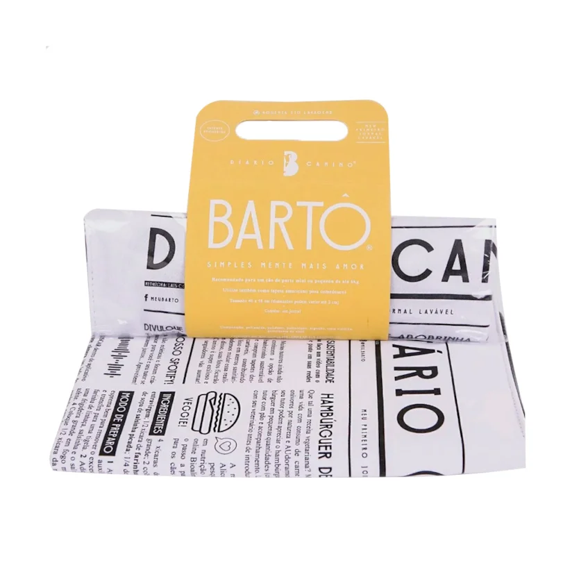Tapete Higiênico Lavável Diário Canino Barto Tradicional Cães Até 6kg