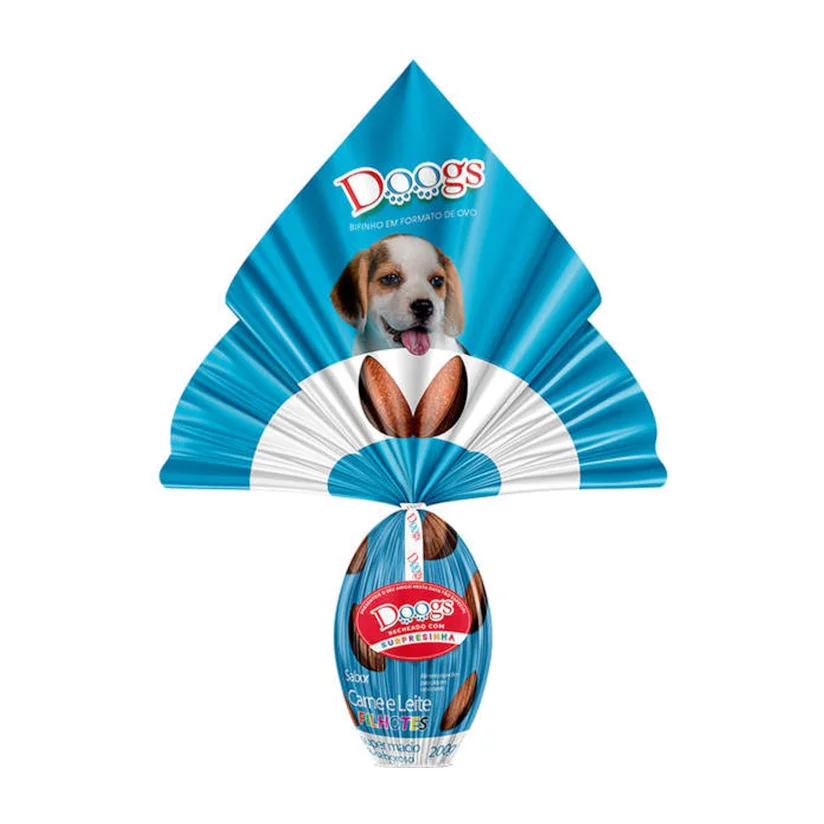 Ovo De Páscoa Para Cães Filhotes 200g