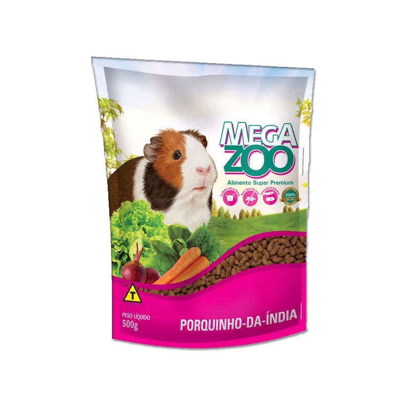 Ração para Porquinho da Índia Megazoo 500g
