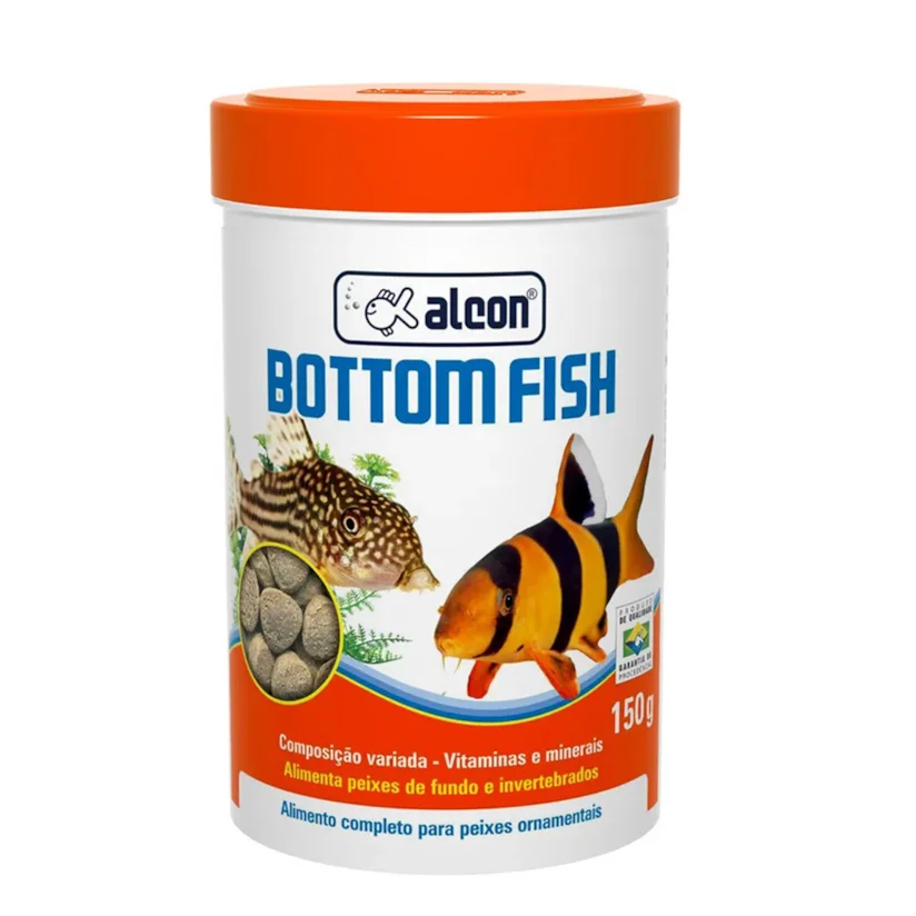 Ração Para Peixes Bottom Fish Alcon 150g
