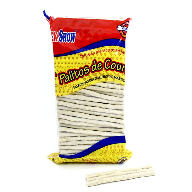 Osso Snack Show Cães Palitos Kr 55 Fino 1Kg