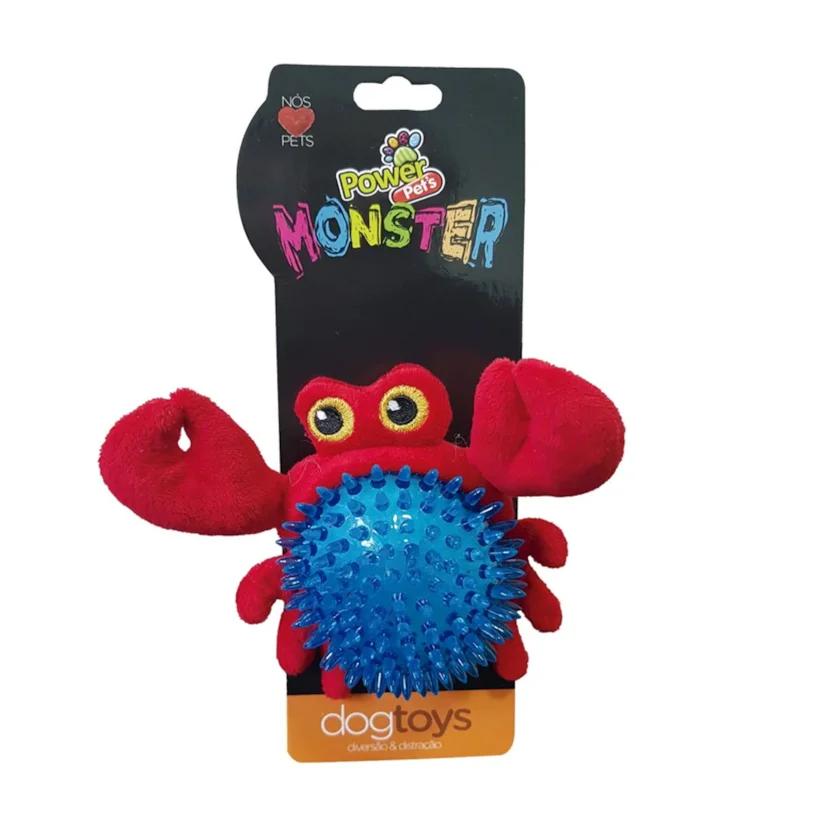 Brinquedo Cães The Pets Plush Caranguejo 11cm