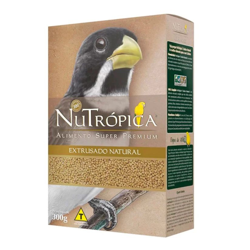 Ração Nutrópica Coleiro Extrusado Natural 300g