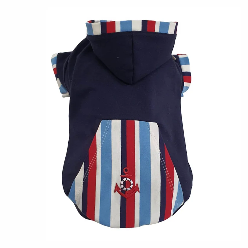 Camiseta C/ Capuz Pickorruchos Malha Navy Marinho 02