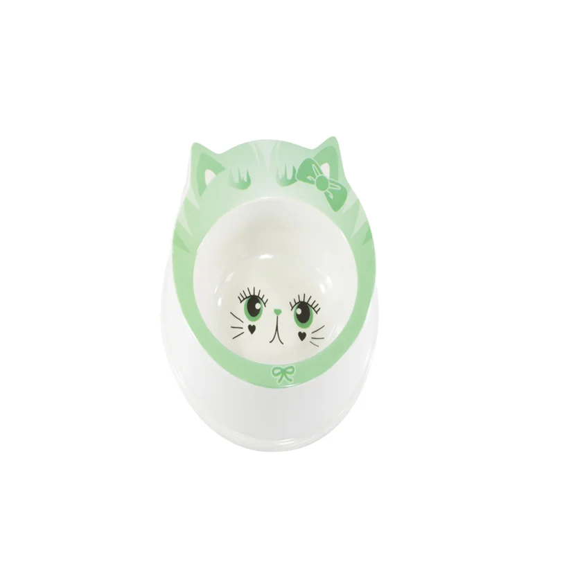 Comedouro Gatos Melamina Face