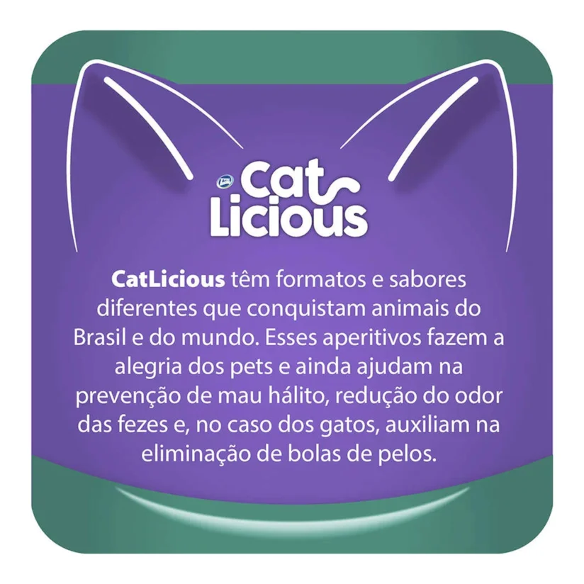 Snack Total Alimentos Cat Licious Dental 40g