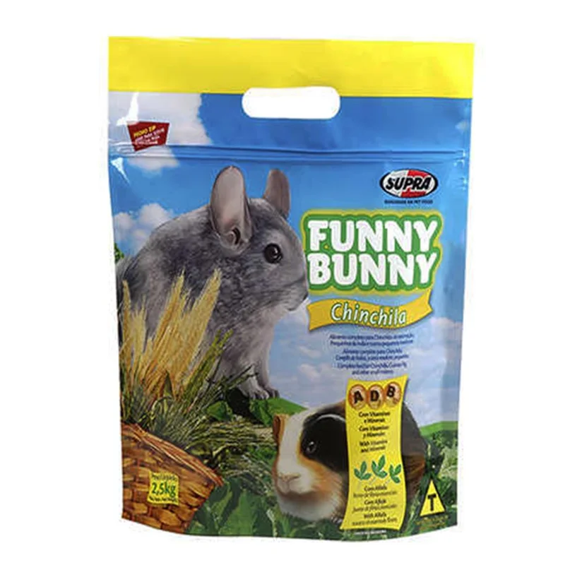 Ração Funny Bunny Supra Para Chinchila 2,5kg
