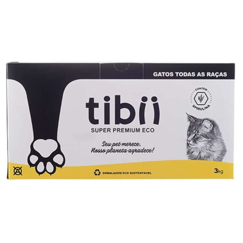 Ração Gatos Adultos Tibii Frango 3kg
