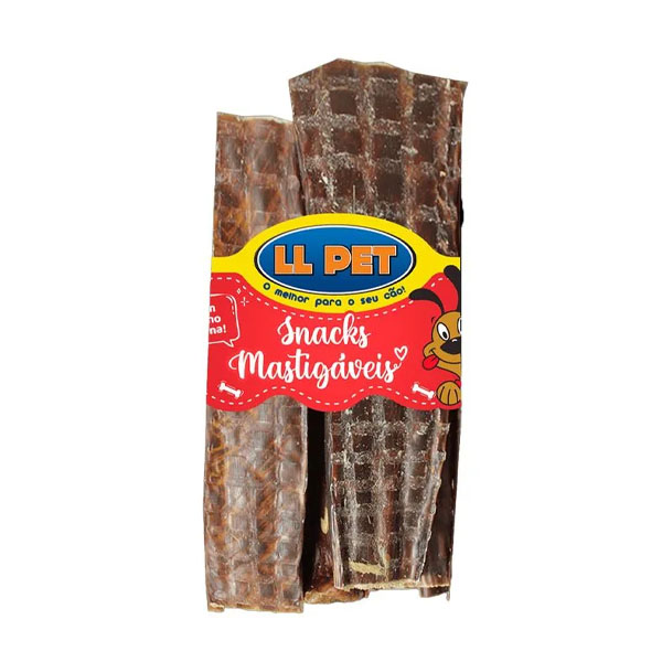 Petisco para Cães Chips Bovino 6 LL Pet 3 Unidades
