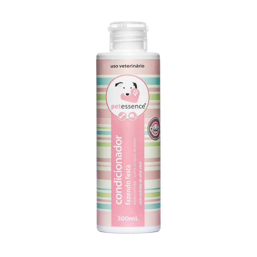 Condicionador Pet Essence Fazendo Festa para Cães e Gatos 300 ml