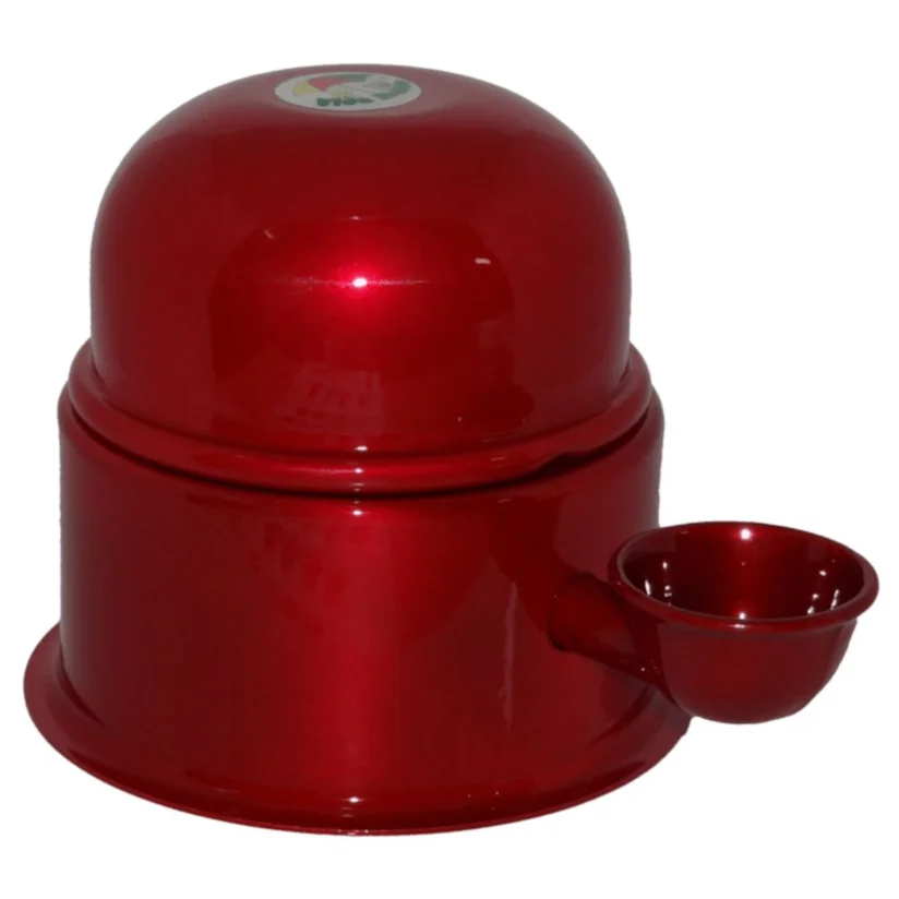 Bebedouro Alumínio Vida Mansa Vermelho 700ml
