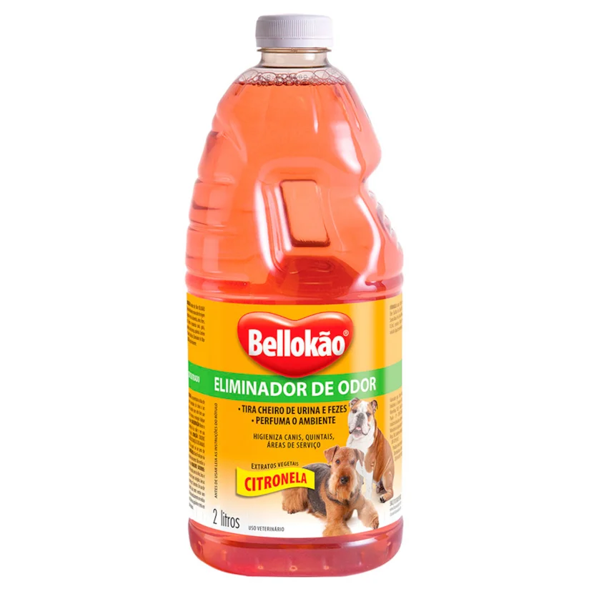 Eliminador de Odor Bellokão Citronela 2L
