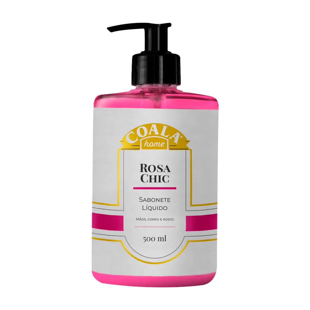 Sabonete Liquido Rosa Chic 500ml