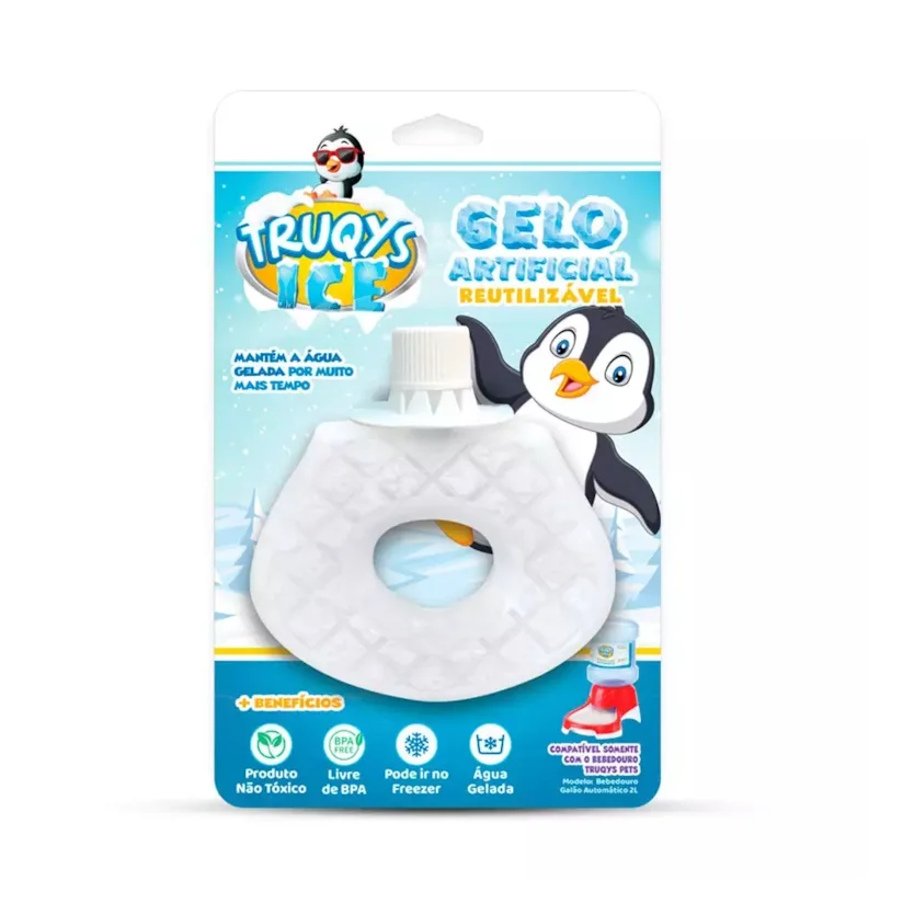 Refil de Gelo para Bebedouro Automático Ice Truqys Pets