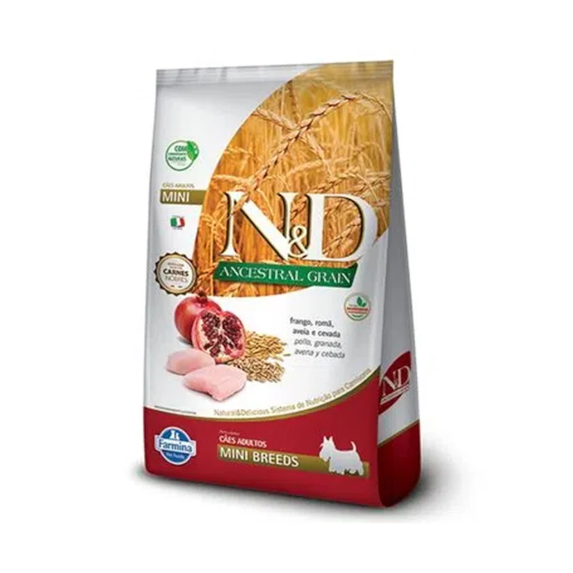 Ração N&D Pumpkin Cães Adultos Mini Frango 10,1kg