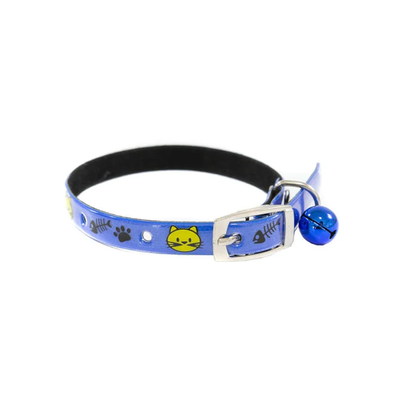 Coleira Gatos The Pets Cat Cartoon Colors Com Guizo