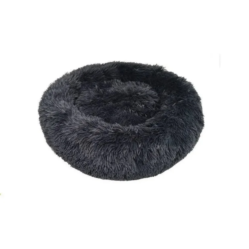 Cama Macia Redonda Pequena Cinza Jambo