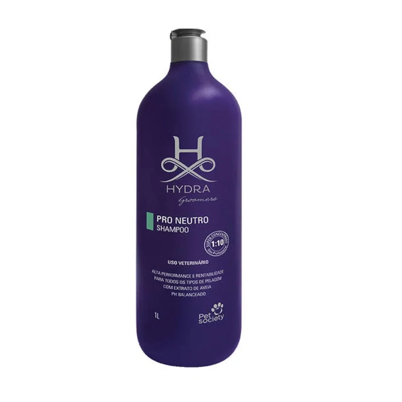Shampoo Hydra Groomers Pro Neutro Pet Society 1L