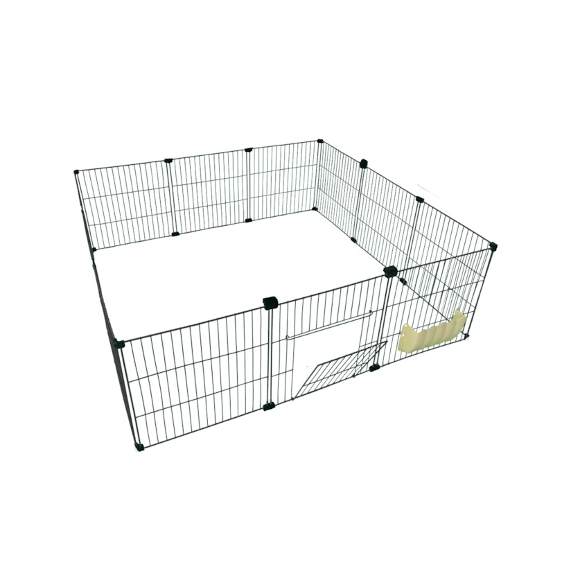 Cercadinho 12 Mod. Pequenos Pets Preto Bragança PA882