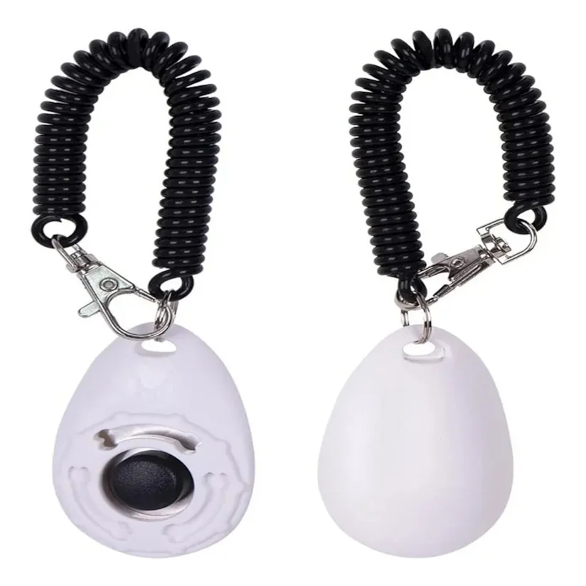 Adestrador Cães Jambo Clicker Branco Basic