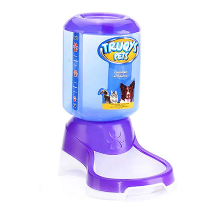 Comedouro Automático Truqys Pets para Pets Roxo 1kg