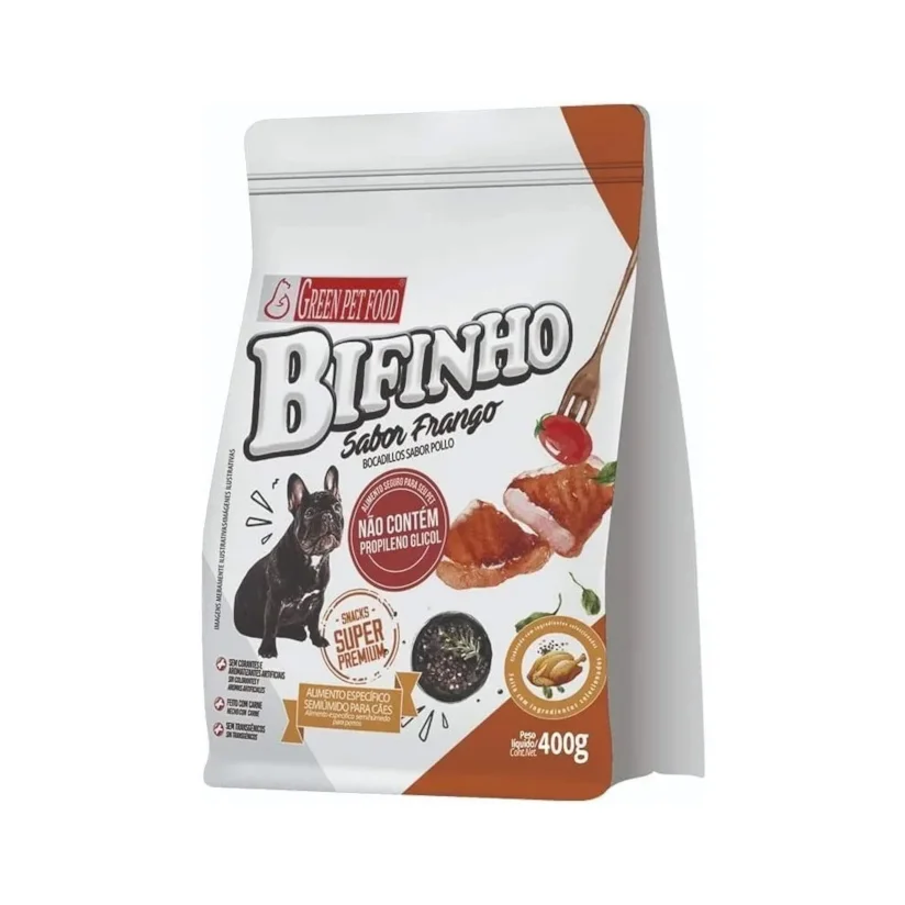 Bifinho Para Cães Green Pet Frango 400g