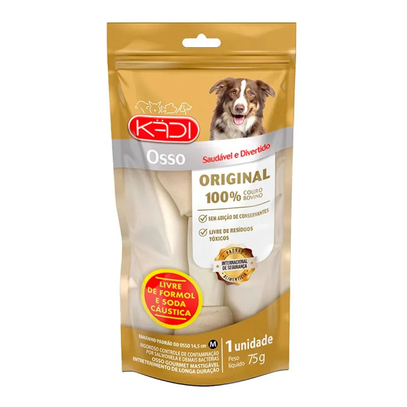 Osso Cães Kadi Original Med 1 Unidade